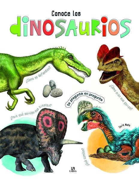 CONOCE LOS DINOSAURIOS | 9788466219310 | NIETO MARTÍNEZ, CARLA | Galatea Llibres | Llibreria online de Reus, Tarragona | Comprar llibres en català i castellà online