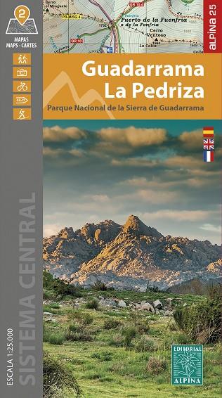 GUADARRAMA - LA PEDRIZA MAPA | 9788470111204 | Galatea Llibres | Llibreria online de Reus, Tarragona | Comprar llibres en català i castellà online