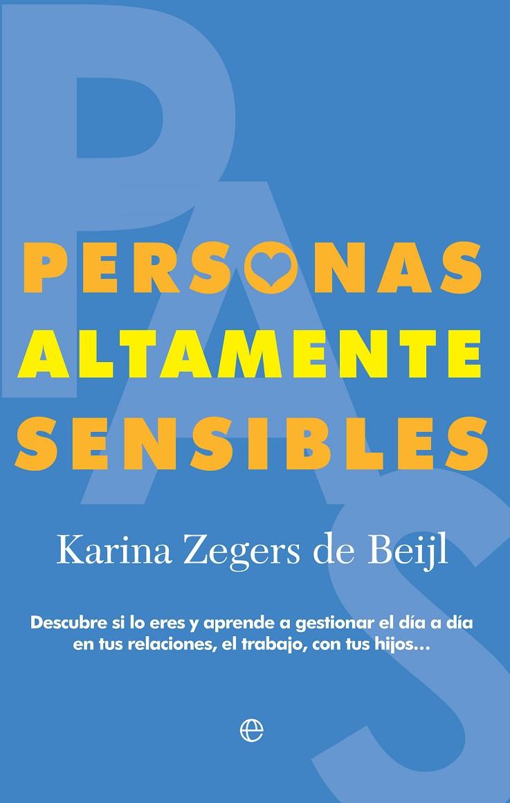 PERSONAS ALTAMENTE SENSIBLES | 9788491643647 | ZEGERS DE BEIJL, KARINA | Galatea Llibres | Llibreria online de Reus, Tarragona | Comprar llibres en català i castellà online