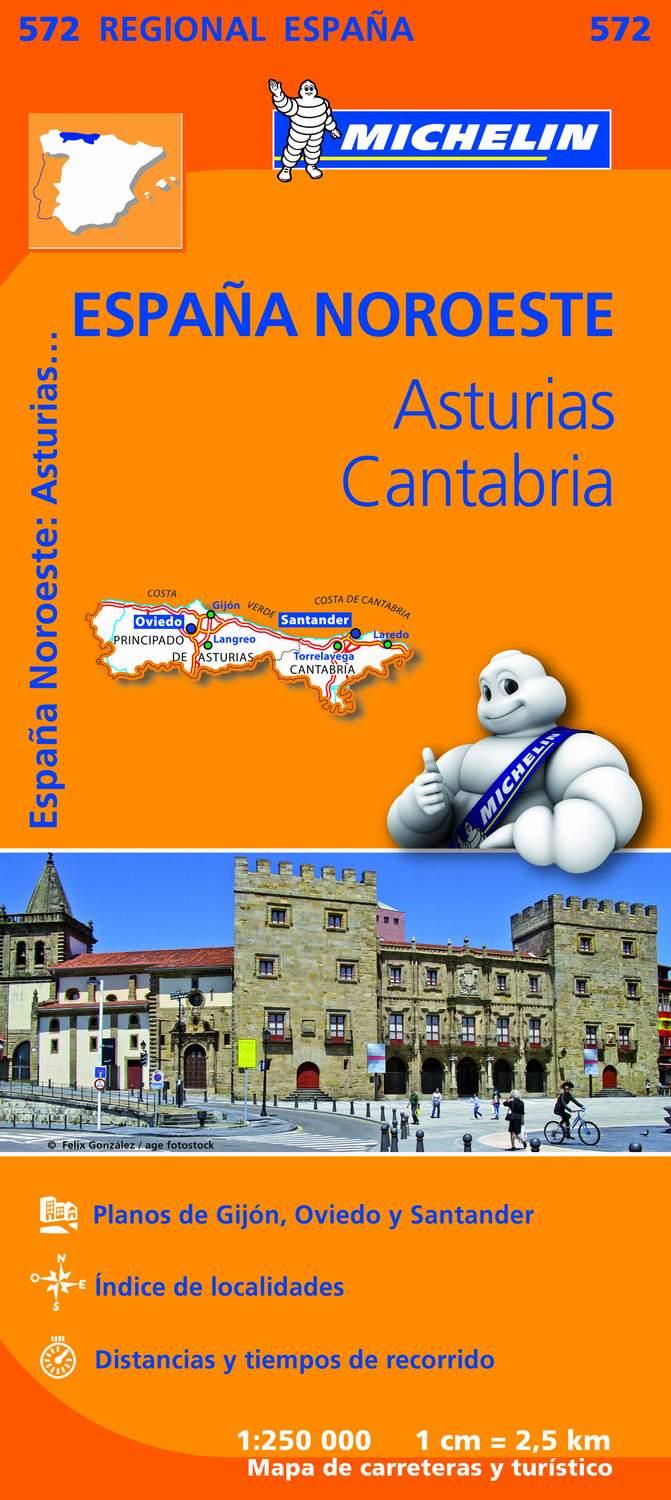 ASTURIAS CANTABRIA MAPA REGIONAL -NOVA EDICIO- 1:250 000 MICHELIN | 9782067184152 | VARIOS AUTORES | Galatea Llibres | Llibreria online de Reus, Tarragona | Comprar llibres en català i castellà online