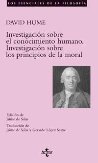 INVESTIGACION SOBRE EL CONOCIMIENTO HUMANO. SOBRE LA MORAL | 9788430945412 | HUME, DAVID | Galatea Llibres | Librería online de Reus, Tarragona | Comprar libros en catalán y castellano online