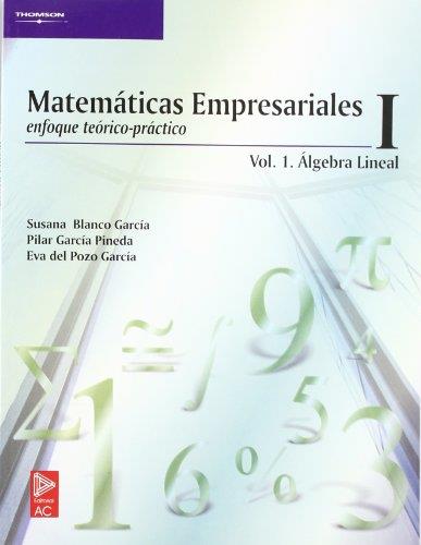 MATEMATICAS EMPRESARIALES I  VOL I ALGEBRA LINEAL | 9788497321716 | Galatea Llibres | Llibreria online de Reus, Tarragona | Comprar llibres en català i castellà online