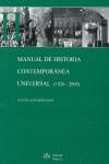 MANUAL HISTORIA CONTEMPORANEA UNIVERSAL | 9788488910714 | PALACIOS BAÑUELOS, L. | Galatea Llibres | Llibreria online de Reus, Tarragona | Comprar llibres en català i castellà online