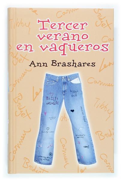 TERCER VERANO EN VAQUEROS | 9788467508598 | BRASHARES, ANN | Galatea Llibres | Llibreria online de Reus, Tarragona | Comprar llibres en català i castellà online