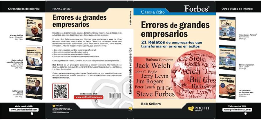 ERRORES DE GRANDES EMPRESARIOS | 9788415330493 | SELLERS, BOB | Galatea Llibres | Llibreria online de Reus, Tarragona | Comprar llibres en català i castellà online