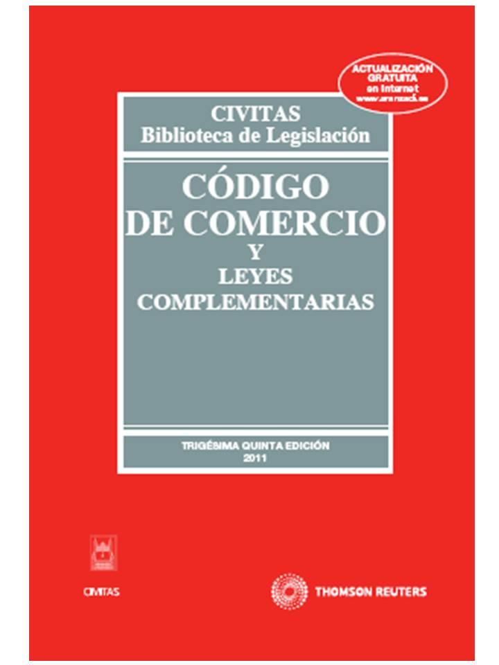 CÓDIGO DE COMERCIO Y LEYES COMPLEMENTARIAS 35 ED | 9788447037568 | APARICIO GONZÁLEZ, Mª LUISA | Galatea Llibres | Llibreria online de Reus, Tarragona | Comprar llibres en català i castellà online