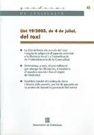 LLEI DEL TAXI, LLEI 19/2003, DE 4 DE JULIOL | 9788439362258 | AA.VV. | Galatea Llibres | Llibreria online de Reus, Tarragona | Comprar llibres en català i castellà online