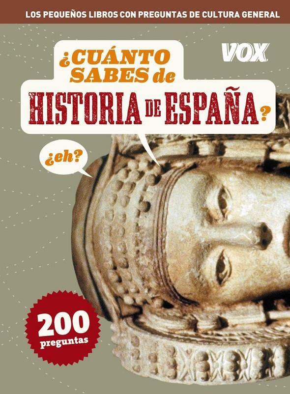 CUANTO SABES DE HISTORIA DE ESPAÑA | 9788499740560 | Galatea Llibres | Llibreria online de Reus, Tarragona | Comprar llibres en català i castellà online