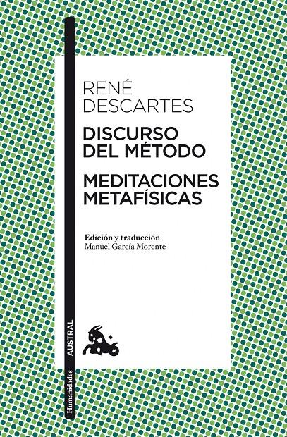 DISCURSO DEL METODO / MEDITACIONES METAFISICAS | 9788467034639 | DESCARTES | Galatea Llibres | Librería online de Reus, Tarragona | Comprar libros en catalán y castellano online