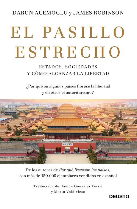 EL PASILLO ESTRECHO | 9788423430819 | ACEMOGLU, DARON/ROBINSON, JAMES A. | Galatea Llibres | Librería online de Reus, Tarragona | Comprar libros en catalán y castellano online