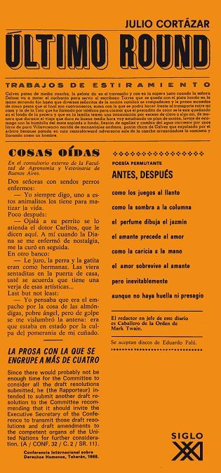 ÚLTIMO ROUND. TOMO I | 9788432313554 | CORTAZAR, JULIO | Galatea Llibres | Llibreria online de Reus, Tarragona | Comprar llibres en català i castellà online