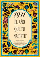 1941 EL AÑO QUE TU NACISTE | 9788488907783 | COLLADO BASCOMPTE, ROSA (1950- ) | Galatea Llibres | Llibreria online de Reus, Tarragona | Comprar llibres en català i castellà online