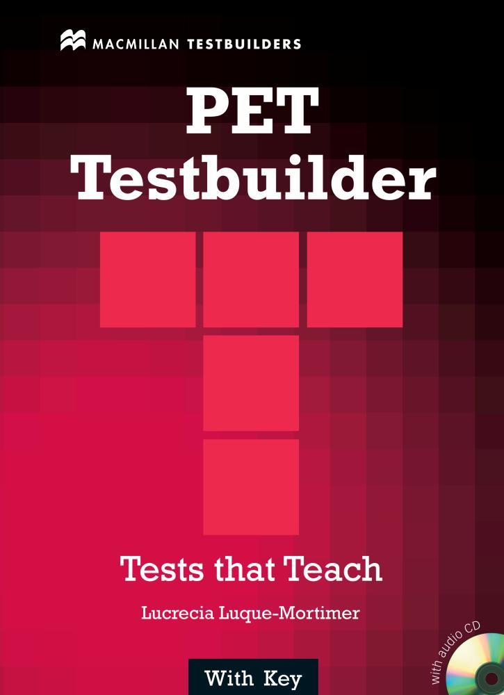 PET TESTBUILDER WITH KEY | 9781405063012 | LUQUE-MORTIMER, LUCRECIA | Galatea Llibres | Llibreria online de Reus, Tarragona | Comprar llibres en català i castellà online