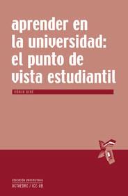 APRENDER EN LA UNIVERSIDAD : EL PUNTO DE VISTA ESTUDIANTIL | 9788480638753 | GINE, NURIA | Galatea Llibres | Librería online de Reus, Tarragona | Comprar libros en catalán y castellano online