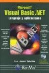 VISUAL BASIC.NET LENGUAJE Y APLICACIONES | 9788478976874 | CEBALLOS, FCO JAVIER | Galatea Llibres | Llibreria online de Reus, Tarragona | Comprar llibres en català i castellà online