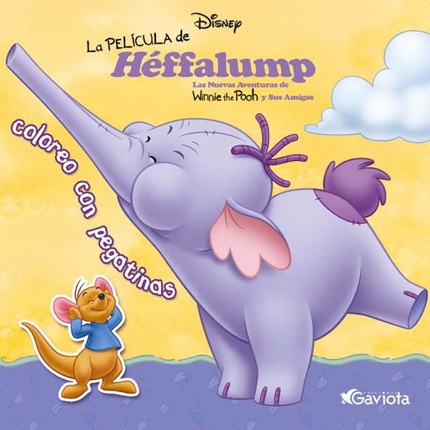 PELICULA DE HEFFALUMP. COLOREO CON PEGATINAS | 9788439203377 | WALT DISNEY COMPANY | Galatea Llibres | Llibreria online de Reus, Tarragona | Comprar llibres en català i castellà online