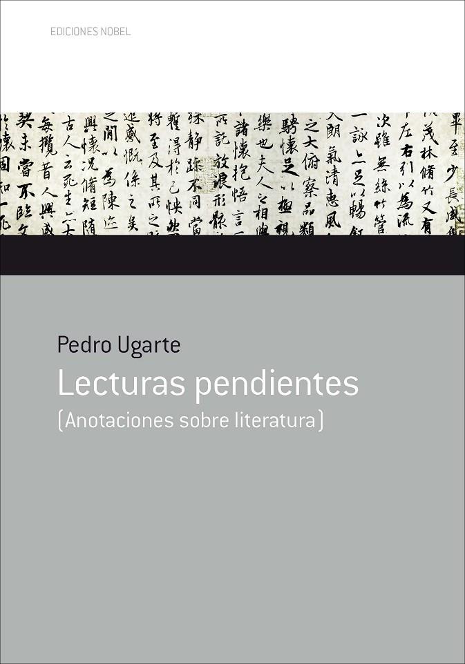 LECTURAS PENDIENTES | 9788484597483 | UGARTE TAMAYO , PEDRO | Galatea Llibres | Llibreria online de Reus, Tarragona | Comprar llibres en català i castellà online