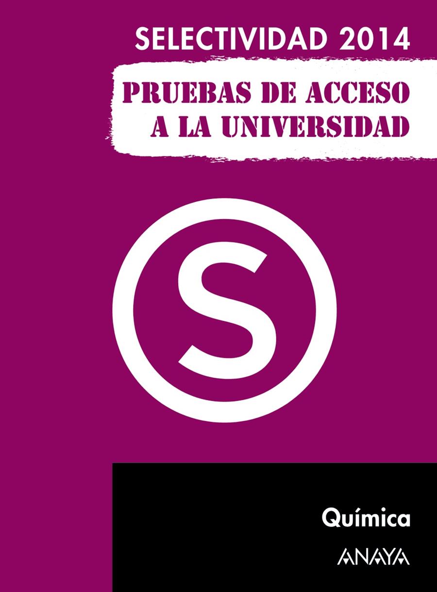 QUÍMICA SELECTIVIDAD 2014 | 9788467883756 | ZUBIAURRE CORTÉS, SABINO/ARSUAGA FERRERAS, JESÚS | Galatea Llibres | Llibreria online de Reus, Tarragona | Comprar llibres en català i castellà online