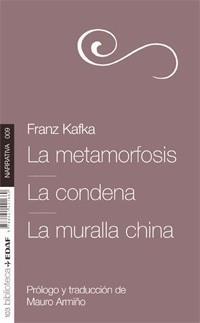 METAMORFOSIS. LA CONDENA. LA MURALLA CHINA | 9788441421660 | KAFKA | Galatea Llibres | Llibreria online de Reus, Tarragona | Comprar llibres en català i castellà online