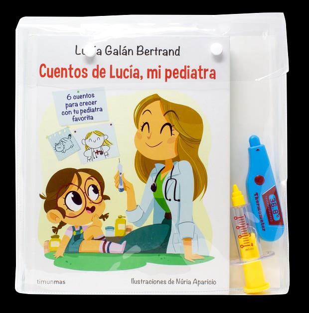 MALETÍN DE CUENTOS DE LUCÍA, MI PEDIATRA | 9788408249405 | GALÁN BERTRAND, LUCÍA/APARICIO, NÚRIA | Galatea Llibres | Llibreria online de Reus, Tarragona | Comprar llibres en català i castellà online