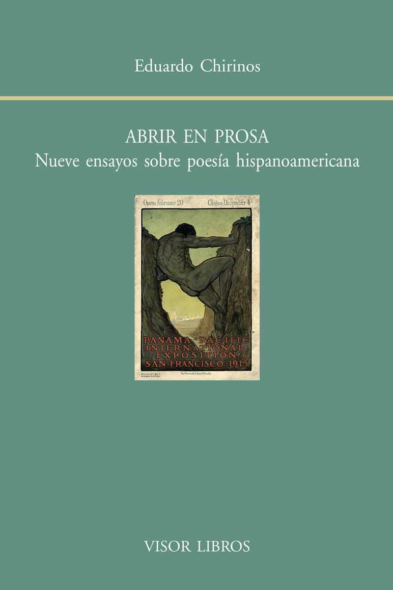 ABRIR EN PROSA | 9788498951769 | CHIRINOS, EDUARDO | Galatea Llibres | Llibreria online de Reus, Tarragona | Comprar llibres en català i castellà online