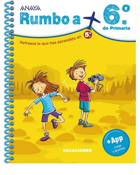 RUMBO A... 6º. | 9788469869130 | MONTERO DOMÍNGUEZ, DIEGO/VILA ROSAS, JAUME/MURILLO GUERRERO, NÚRIA | Galatea Llibres | Llibreria online de Reus, Tarragona | Comprar llibres en català i castellà online