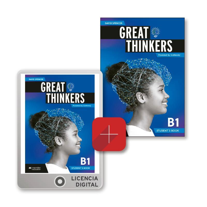 GREAT THINKERS B1 STUDENT'S AND DIGITAL STUDENT'S | 9781380044266 | SPENCER, DAVID | Galatea Llibres | Llibreria online de Reus, Tarragona | Comprar llibres en català i castellà online