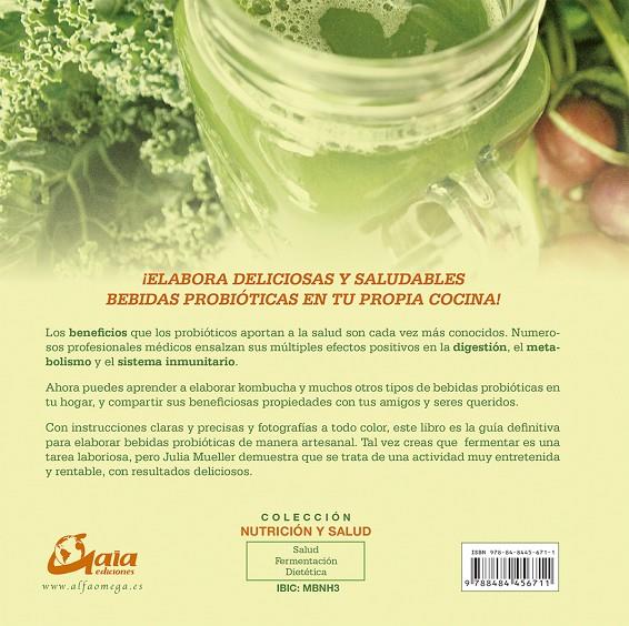 BEBIDAS PROBIóTICAS | 9788484456711 | MUELLER, JULIA | Galatea Llibres | Llibreria online de Reus, Tarragona | Comprar llibres en català i castellà online