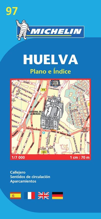 HUELVA MAPA 1:7 000 | 9782067158498 | VARIOS AUTORES | Galatea Llibres | Llibreria online de Reus, Tarragona | Comprar llibres en català i castellà online