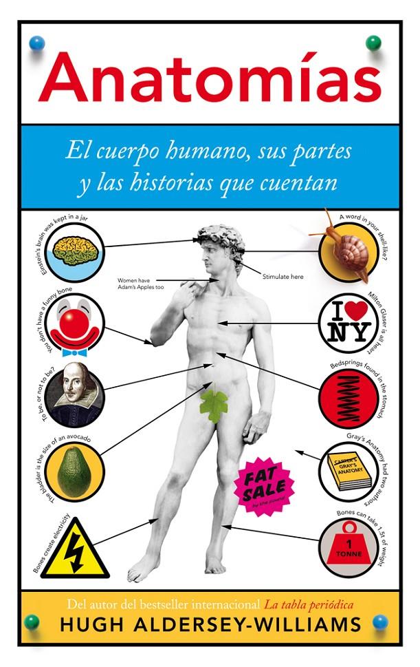 ANATOMÍAS. EL CUERPO HUMANO, SUS PARTES Y LAS HISTORIAS QUE CUENTAN | 9788434409590 | ALDERSEY-WILLIAMS, HUGH | Galatea Llibres | Llibreria online de Reus, Tarragona | Comprar llibres en català i castellà online