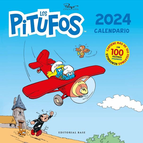 CALENDARIO LOS PITUFOS 2024 | 9788410043022 | Galatea Llibres | Llibreria online de Reus, Tarragona | Comprar llibres en català i castellà online