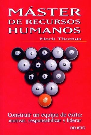 MASTER DE RECURSOS HUMANOS | 9788423421299 | THOMAS, MARK | Galatea Llibres | Librería online de Reus, Tarragona | Comprar libros en catalán y castellano online