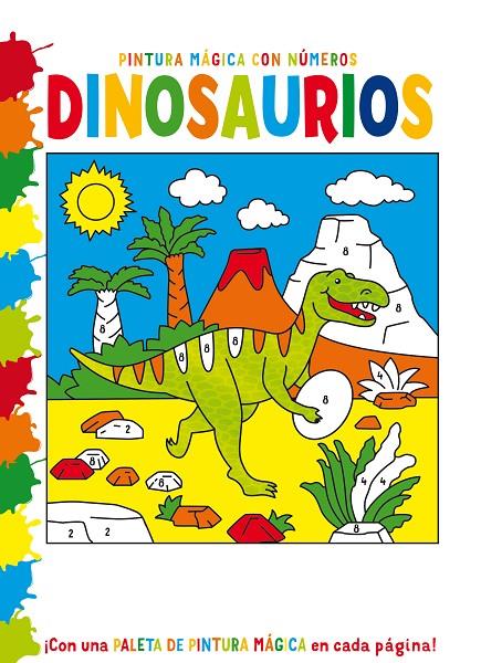 PINTURA MÁGICA CON NÚMEROS: DINOSAURIOS | 9788468350134 | Galatea Llibres | Llibreria online de Reus, Tarragona | Comprar llibres en català i castellà online