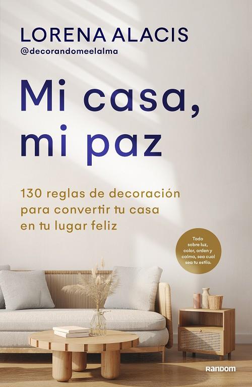 MI CASA, MI PAZ | 9788418040559 | ALACIS, LORENA | Galatea Llibres | Llibreria online de Reus, Tarragona | Comprar llibres en català i castellà online