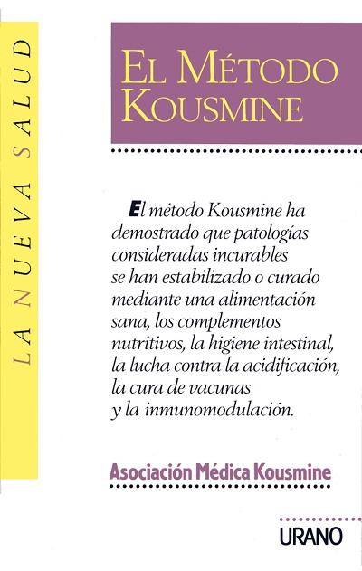 METODO KOUSMINE.EL | 9788479530150 | ASOCIACIÓN MÉDICA KOUSMINE | Galatea Llibres | Llibreria online de Reus, Tarragona | Comprar llibres en català i castellà online