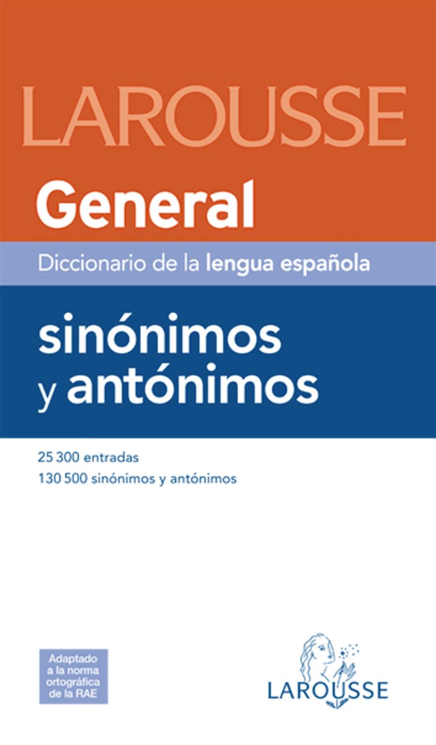 DICCIONARIO GENERAL DE SINÓNIMOS Y ANTÓNIMOS | 9788480165174 | AA.VV. | Galatea Llibres | Llibreria online de Reus, Tarragona | Comprar llibres en català i castellà online