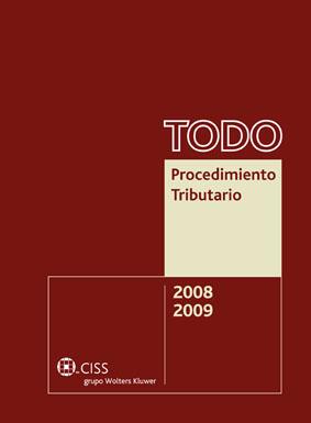 TODO PROCEDIMIENTO TRIBUTARIO 2008-2009 | 9788482357539 | PELAEZ MARTOS JOSE Mª FERNANDEZ.VAZQUEZ MAESO M.A. | Galatea Llibres | Llibreria online de Reus, Tarragona | Comprar llibres en català i castellà online