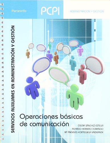 OPERACIONES BASICAS DE COMUNICACIÓN | 9788497327558 | SANCHEZ/HERRERO | Galatea Llibres | Llibreria online de Reus, Tarragona | Comprar llibres en català i castellà online