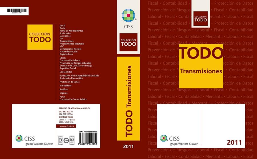 TODO TRANSMISIONES 2011 | 9788499542850 | MÁXIMO JUÁREZ GONZÁLEZ | Galatea Llibres | Librería online de Reus, Tarragona | Comprar libros en catalán y castellano online