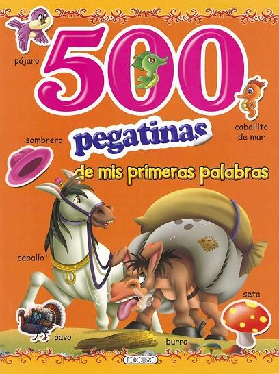 500 PEGATINAS DE MIS PRIMERAS PALABRAS  | 9788490379851 | AA.VV | Galatea Llibres | Llibreria online de Reus, Tarragona | Comprar llibres en català i castellà online