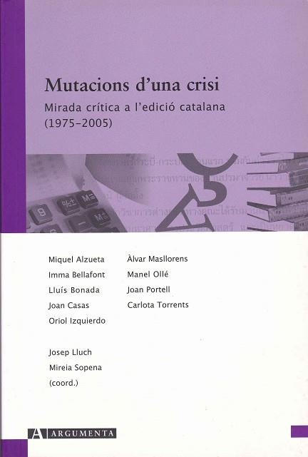 MUTACIONS D'UNA CRISI | 9788496349360 | VV.AA | Galatea Llibres | Librería online de Reus, Tarragona | Comprar libros en catalán y castellano online