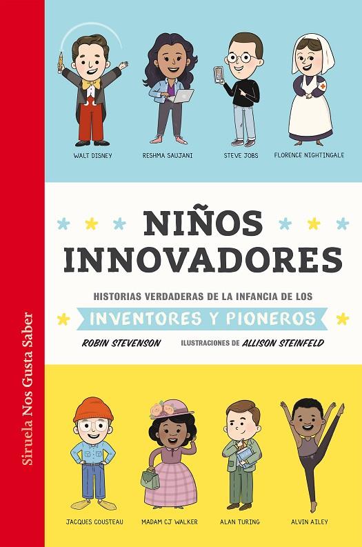 NIÑOS INNOVADORES | 9788419744418 | STEVENSON, ROBIN | Galatea Llibres | Llibreria online de Reus, Tarragona | Comprar llibres en català i castellà online