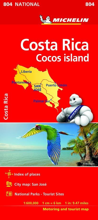 COSTA RICA MAPA NATIONAL | 9782067229433 | Galatea Llibres | Llibreria online de Reus, Tarragona | Comprar llibres en català i castellà online