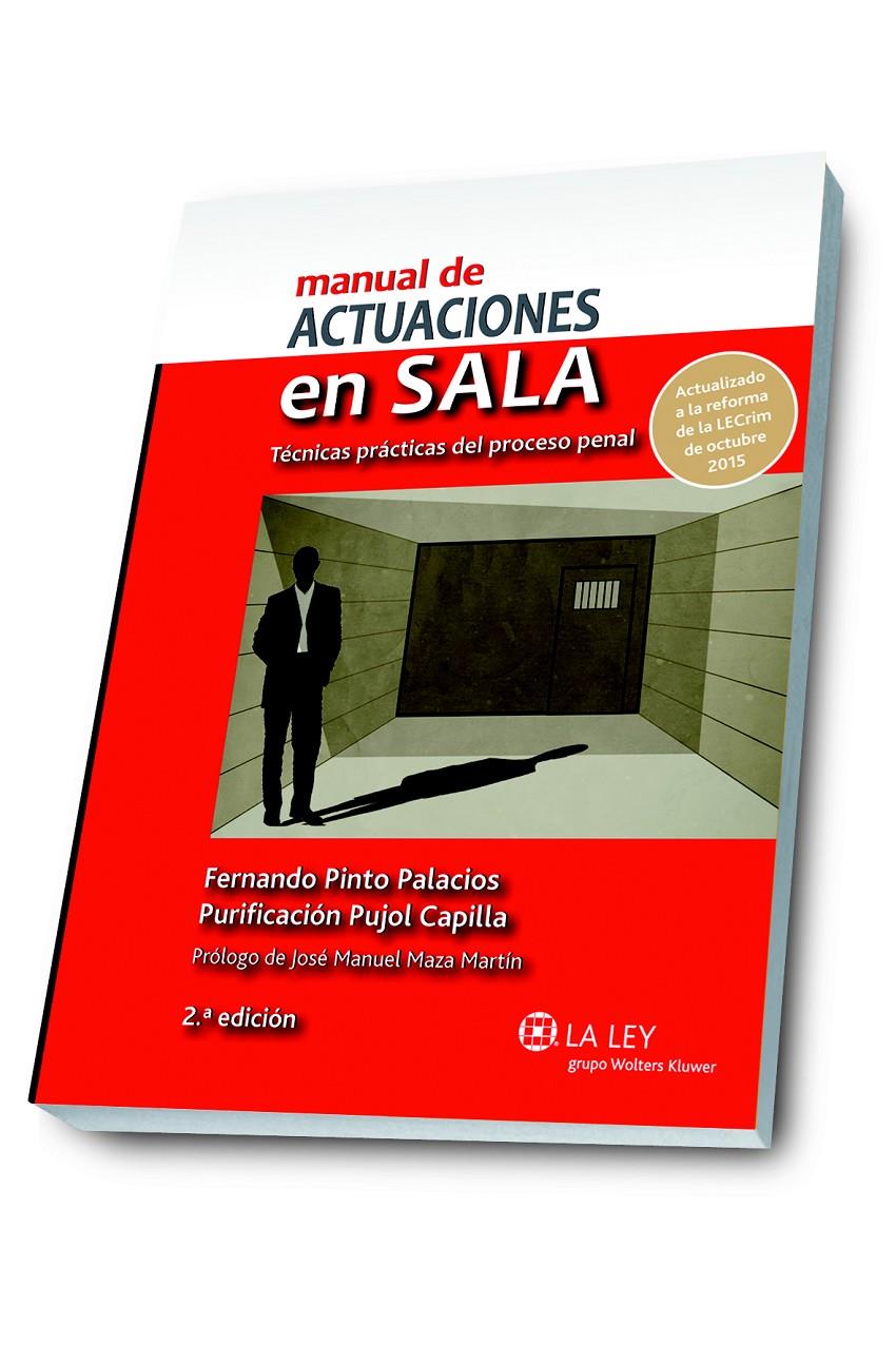 MANUAL DE ACTUACIONES EN SALA. TÉCNICAS PRÁCTICAS | 9788490204528 | PURIFICACION PUJOL CAPILLA; FERNANDO PINTO PALACIO | Galatea Llibres | Llibreria online de Reus, Tarragona | Comprar llibres en català i castellà online