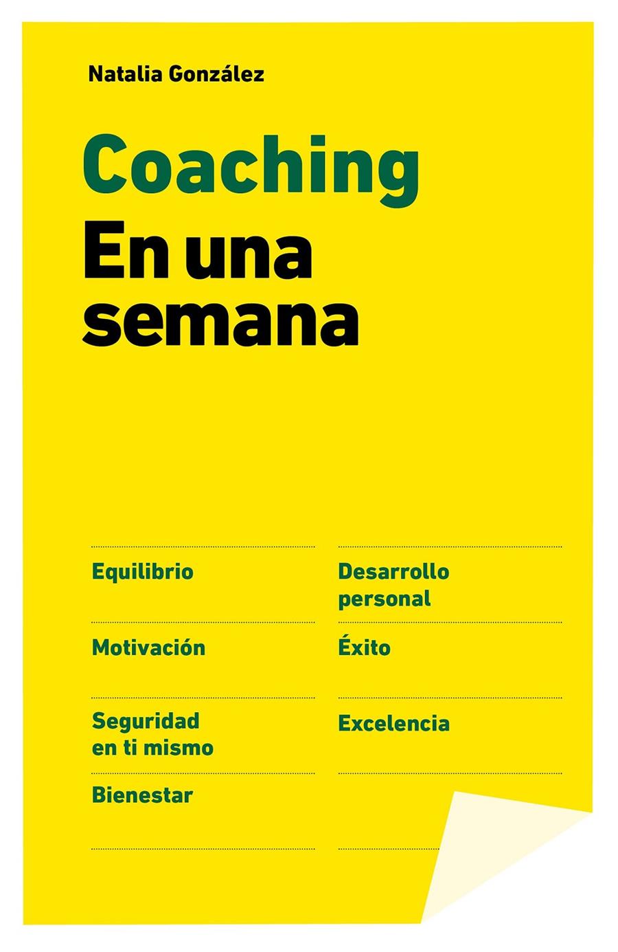 COACHING EN UNA SEMANA | 9788498754216 | GONZÁLEZ VILLAR, NATALIA | Galatea Llibres | Llibreria online de Reus, Tarragona | Comprar llibres en català i castellà online