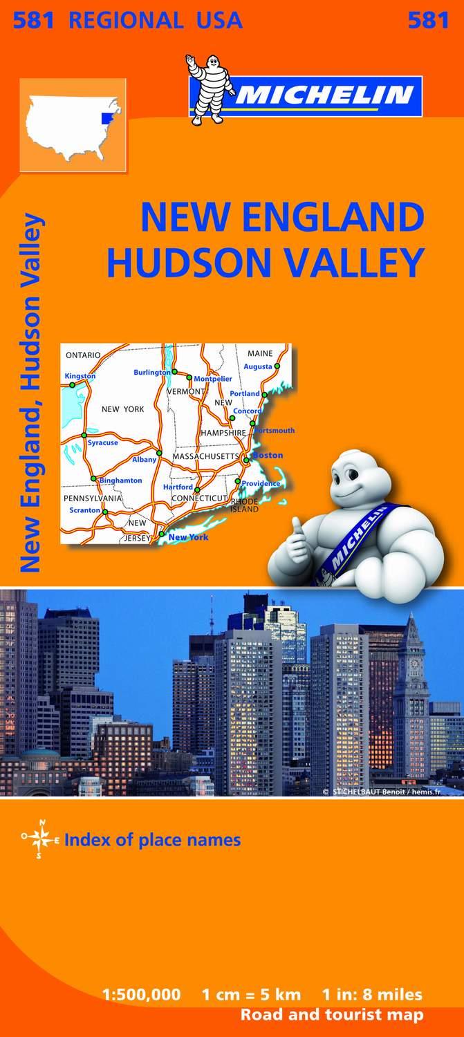 NEW ENGLAND HUDSON VALLEY MAPA REGIONAL -NOVA EDICIO- MICHELIN | 9782067184541 | VARIOS AUTORES | Galatea Llibres | Llibreria online de Reus, Tarragona | Comprar llibres en català i castellà online