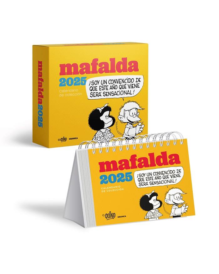 MAFALDA 2025, CALENDARIO DE COLECCIÓN | 9786316544421 | QUINO | Galatea Llibres | Llibreria online de Reus, Tarragona | Comprar llibres en català i castellà online