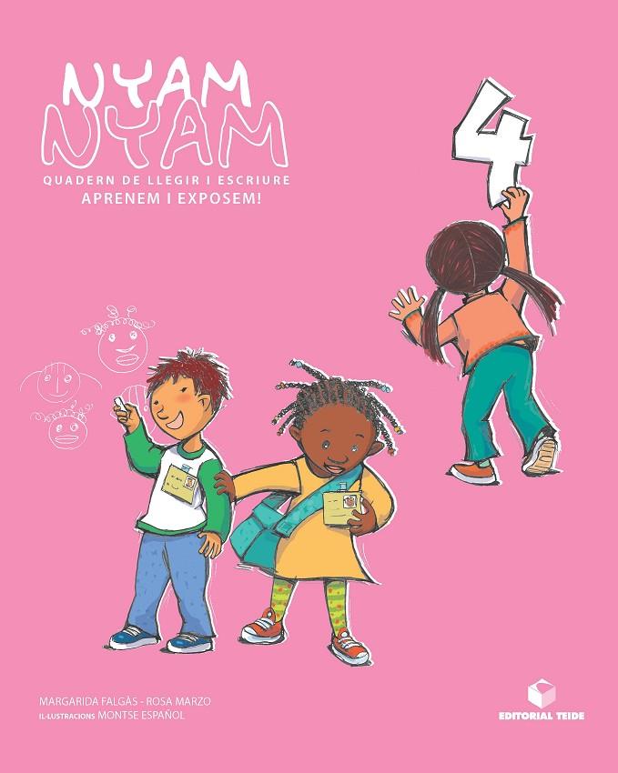 NYAM NYAM 4 QUADERN DE LLEGIR I ESCRIURE | 9788430700424 | FALGÀS ISERN, MARGARIDA/MARZO CASTILLEJO, ROSA | Galatea Llibres | Llibreria online de Reus, Tarragona | Comprar llibres en català i castellà online