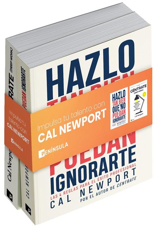 ESTUCHE CAL NEWPORT CENTRATE + HAZLO TAN BIEN QUE NO PUEDAN IGNORARTE | 9788411003179 | NEWPORT, CAL | Galatea Llibres | Llibreria online de Reus, Tarragona | Comprar llibres en català i castellà online