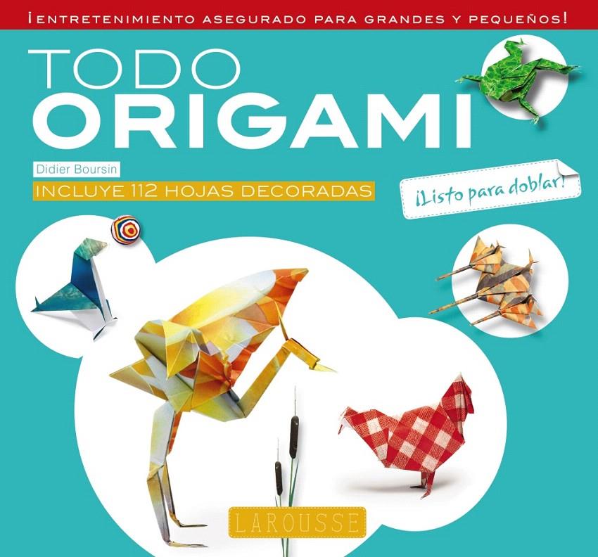 TODO ORIGAMI | 9788416124794 | BOURSIN, DIDIER | Galatea Llibres | Llibreria online de Reus, Tarragona | Comprar llibres en català i castellà online